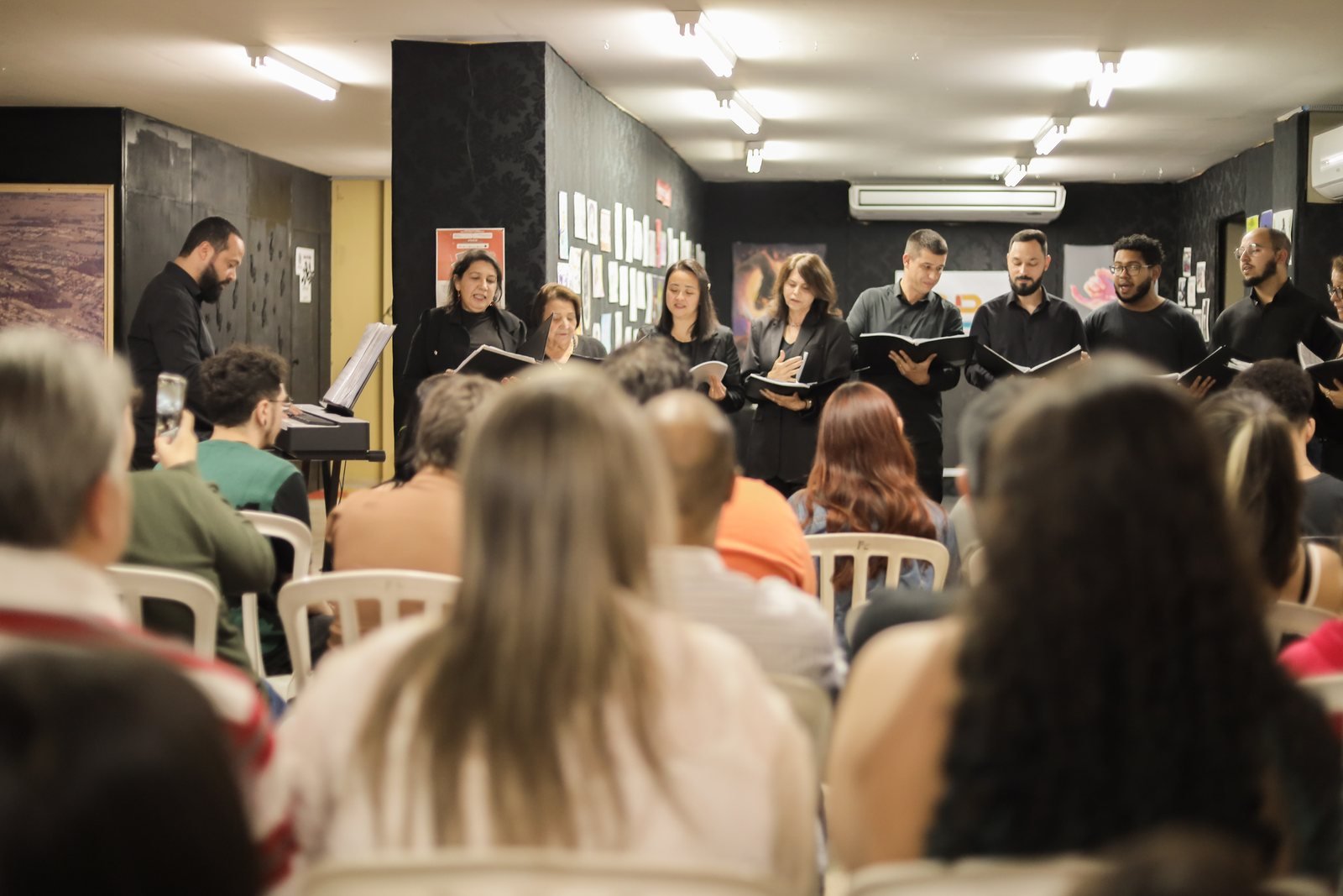 Registro da exposição Onde a Arte Cresce