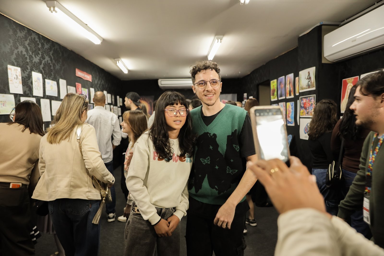Registro da exposição Onde a Arte Cresce