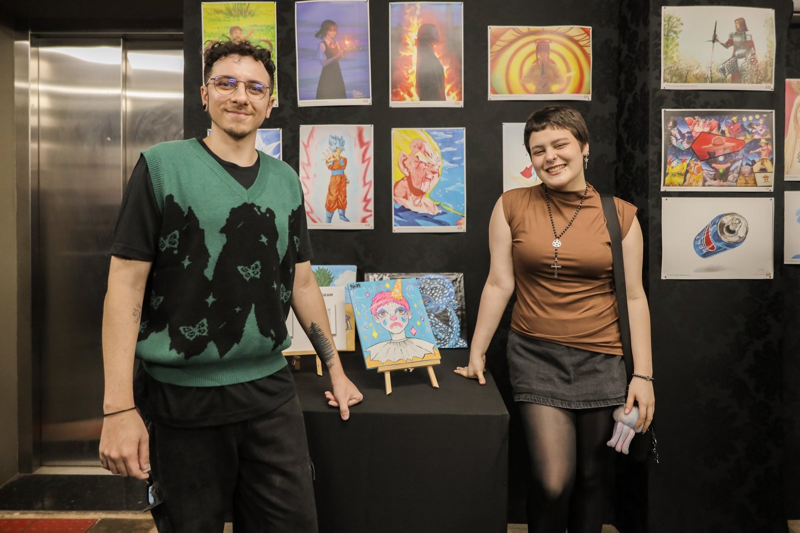 Registro da exposição Onde a Arte Cresce