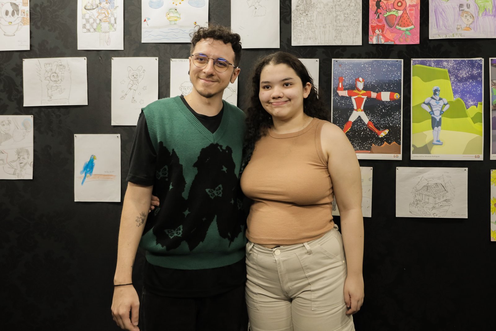 Registro da exposição Onde a Arte Cresce