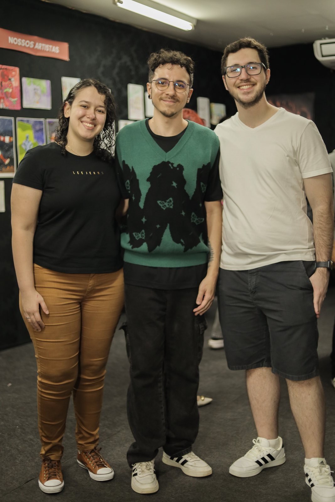 Registro da exposição Onde a Arte Cresce